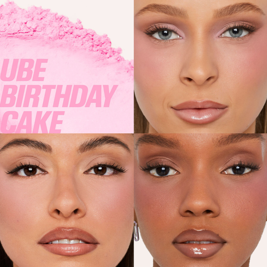Easy Bake Loose Baking & Setting Powder Ube Birthday Cake