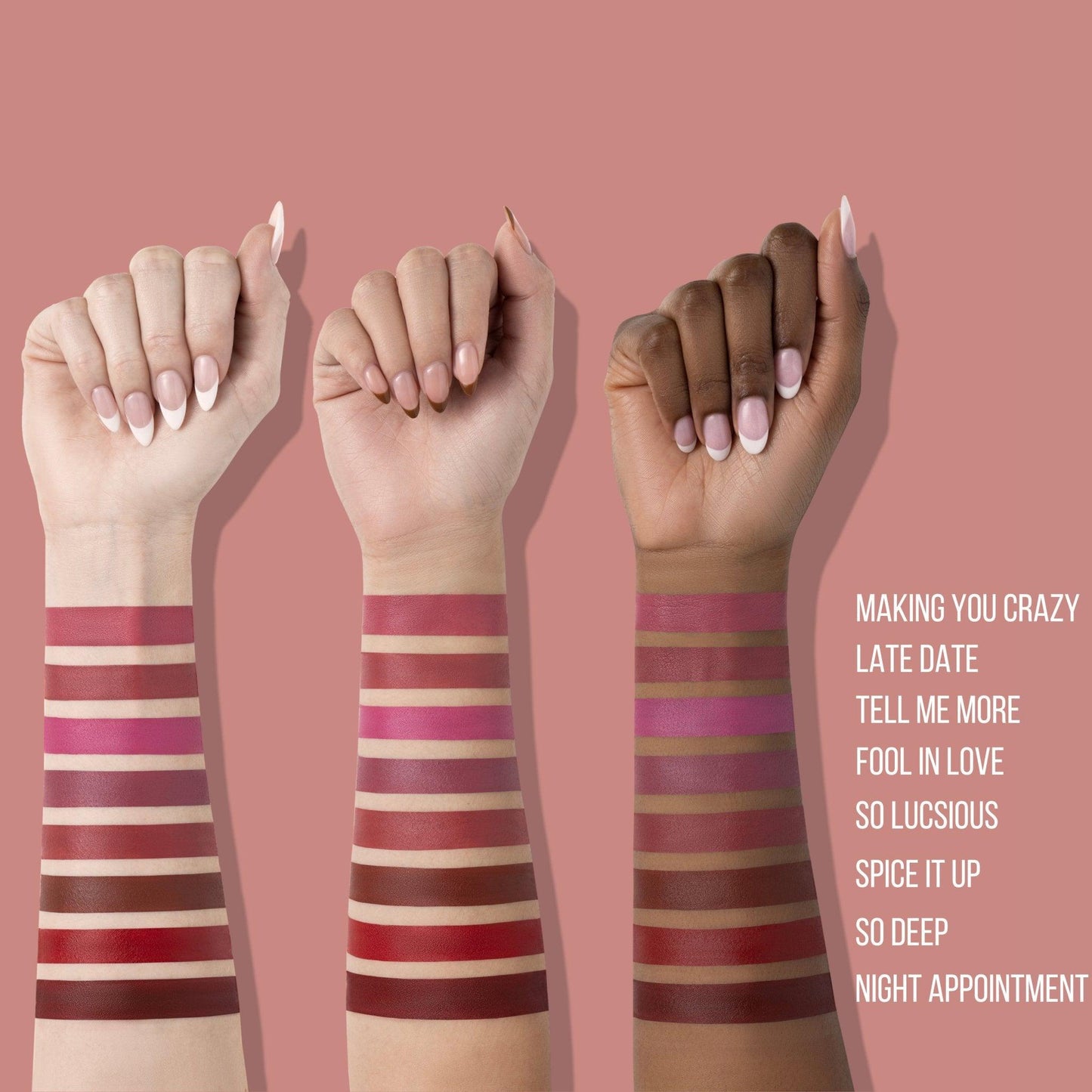 Bundle rouge à lèvres mattes